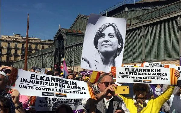 L'ANC d’Altafulla participa en l’homenatge a Carme Forcadell al Born de Barcelona