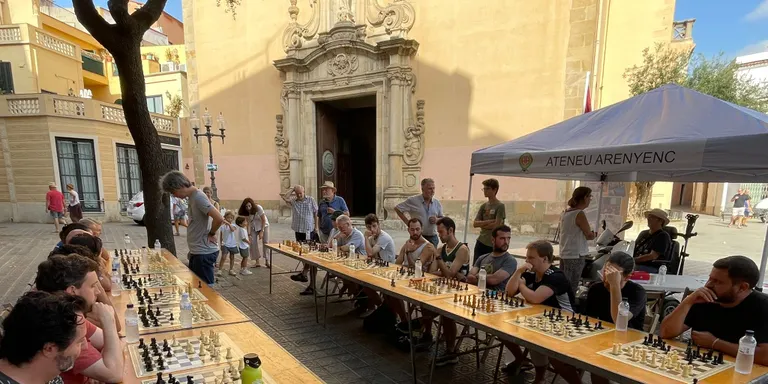 Més d'una vintena de participants a la simultània d'escacs
