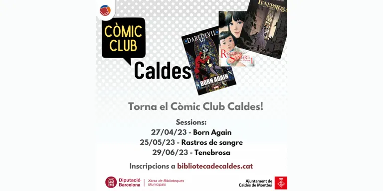 La biblioteca enceta la segona edició del Còmic Club Caldes