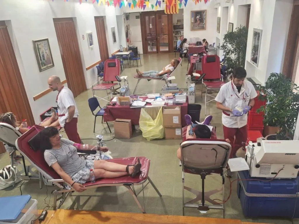 La jornada de donació de sang de Begur recull 33 donacions al Casal de la Gent Gran