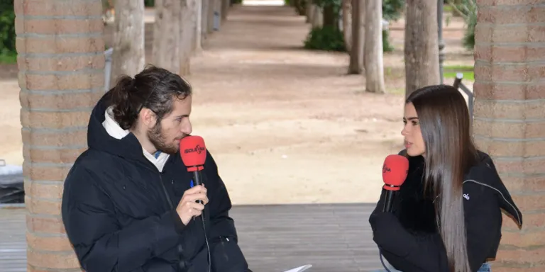 Mar Lucas, cap de cartell de la quarta temporada de Celebritats Pures, amb Martí Gruas