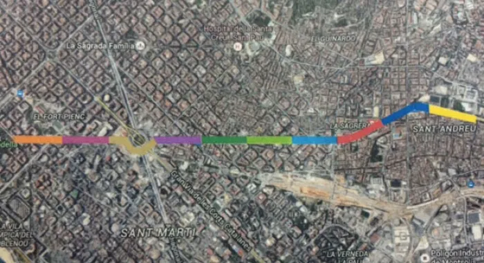 Set autocars i mig d’arenyencs baixaran demà a la Meridiana 