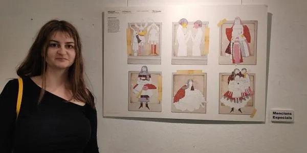 Una alumna de l'Escola d'Art i Disseny de la Diputació a Tarragona, distingida als premis d'il·lustració Eva Toldrà
