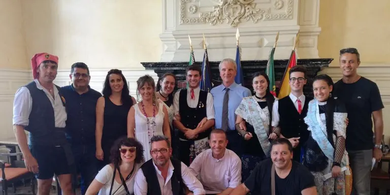 Entitats de Pineda representen la cultura catalana en la trobada internacional a Frontignan (França)