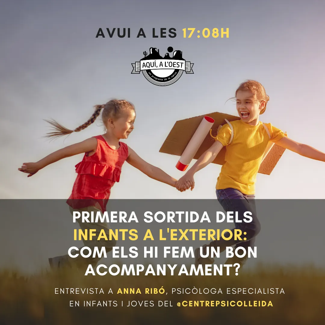 Com acompanyem els més petits en la primera sortida a l'exterior?