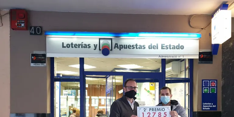 El segon premi de la Loteria Nacional d'aquest dijous, venut en part a la Seu