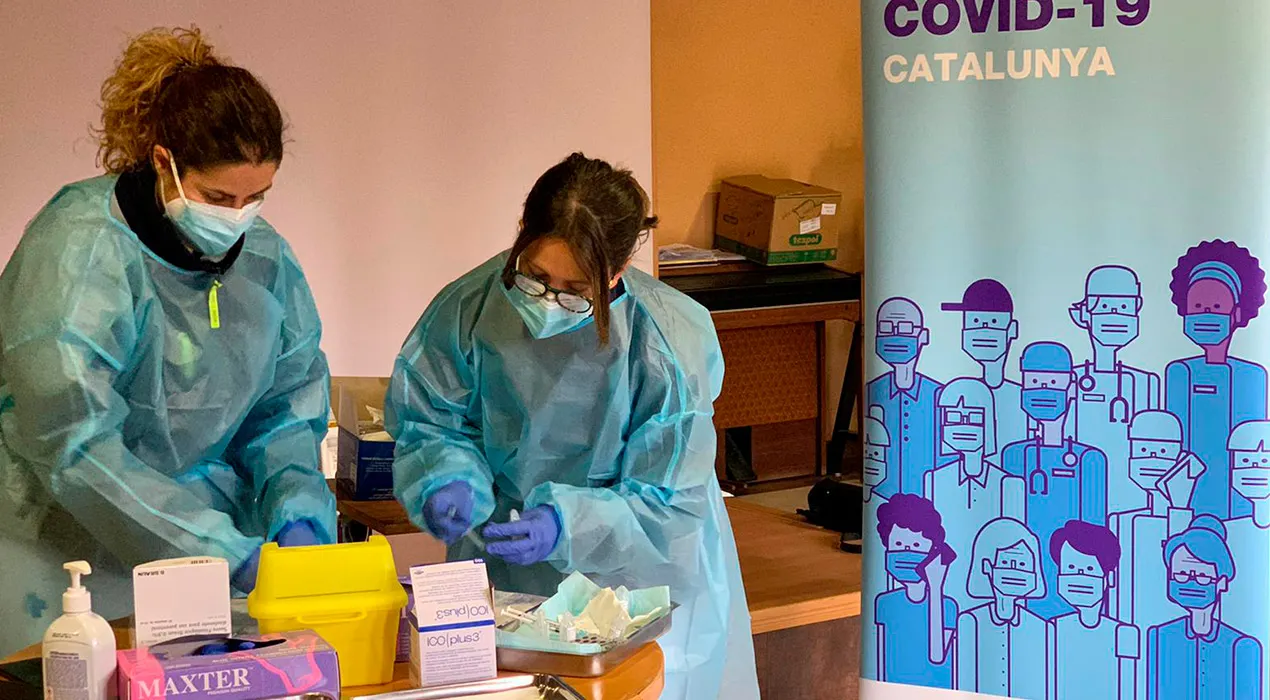 La davallada de contagis de Covid a Caldes s'estanca