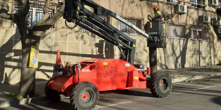 Comença la campanya anual de poda d’arbres als espais públics de Caldes