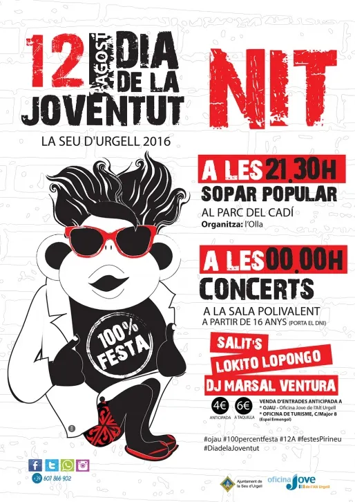 La Seu celebra el Dia de la Joventut, que inclourà una sessió de DJ Marsal Ventura