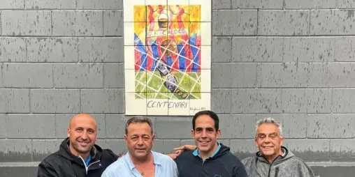 El CF Caldes presenta Joan García com a entrenador del primer equip