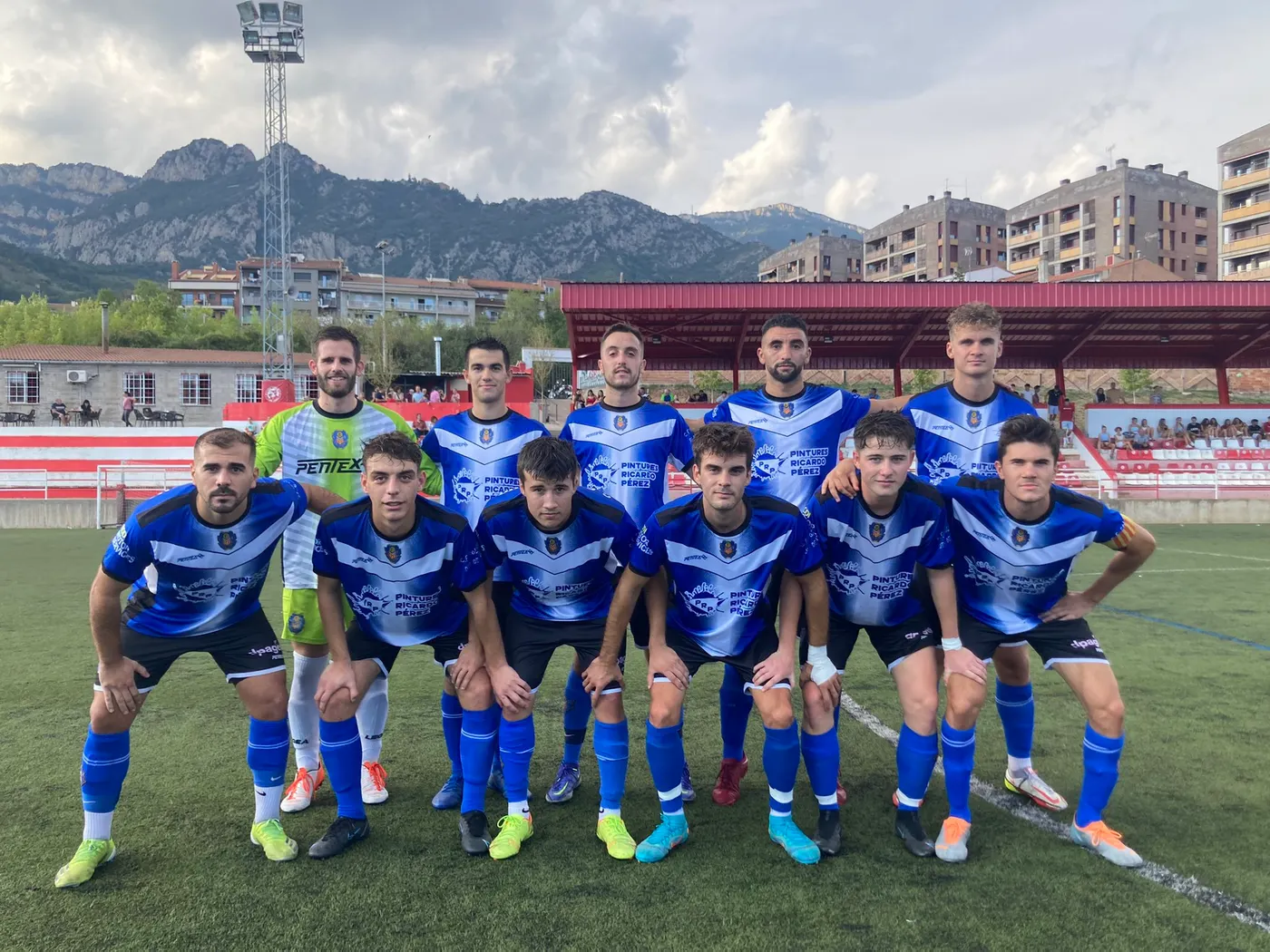 El primer equip del Club Futbol Solsona ha perdut aquest cap de setmana a la Copa Queralt