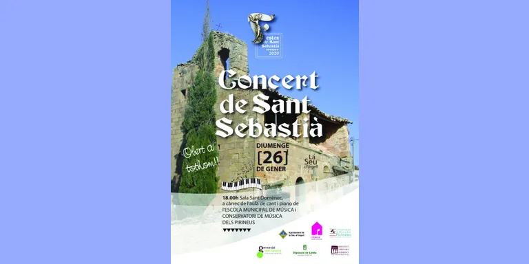 Concert de Sant Sebastià amb alumnes de l’aula de cant i de piano de la Seu