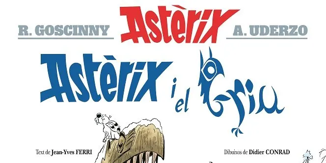 Avui arriba a les llibreries un nou còmic d’Astèrix, que anirà a la recerca del Griu, un ésser mitològic també present a la iconografia popular catalana