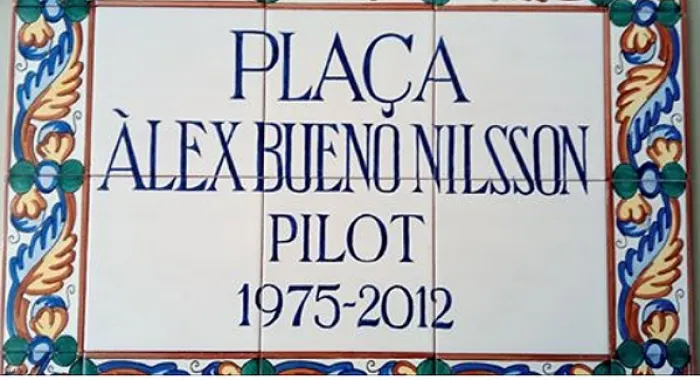 La plaça d'Àlex Bueno s'inaugura aquest diumenge