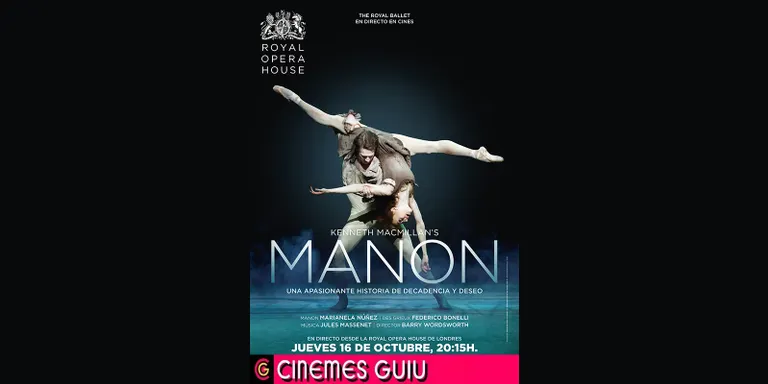 Cinemes Guiu ofereix 'Manon' des del Royal Opera House de Londres