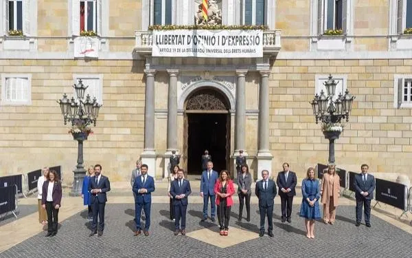 El vicepresident i els consellers del nou Govern han pres aquest dimecres possessió del càrrec