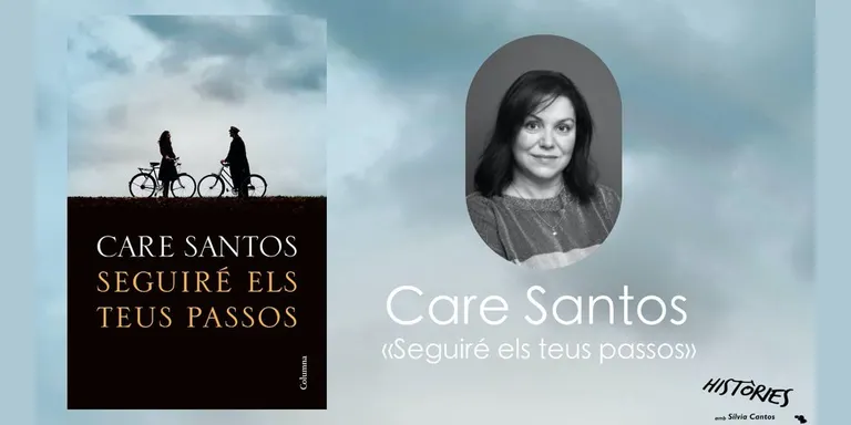 Care Santos presenta a “Històries” la seva última novel·la “Seguiré els teus passos”
