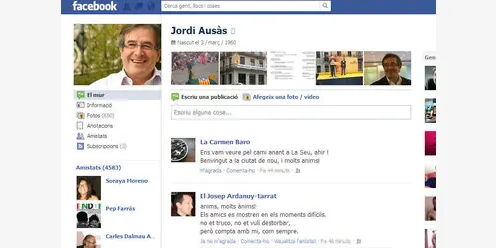 Les xarxes socials s'omplen de mostres de suport a Jordi Ausàs