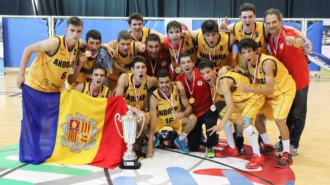 Andorra, campions d'Europa U18 C