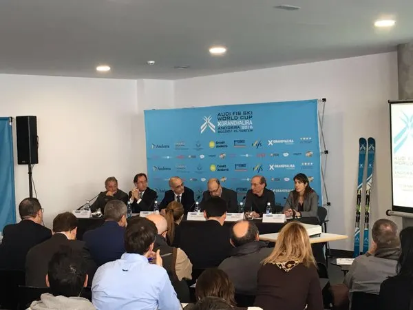 Presentació de la Copa del Món FIS 2016 a Grandvalira