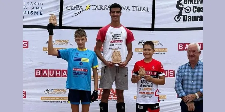 Quasi quaranta ciclistes participen en la segona prova de la Copa Tarragona de Trial a Prades