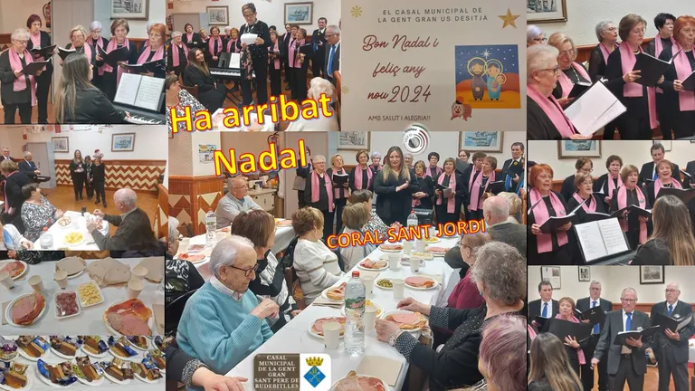 HA ARRIBAT NADAL cantada per la CORAL SANT JORDI.