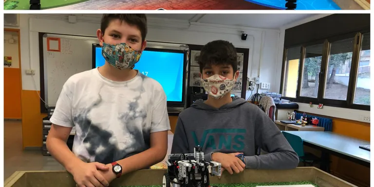 Dos equips de l'Escola Mossèn Albert Vives de la Seu d'Urgell participen als campionats d'Espanya de robòtica