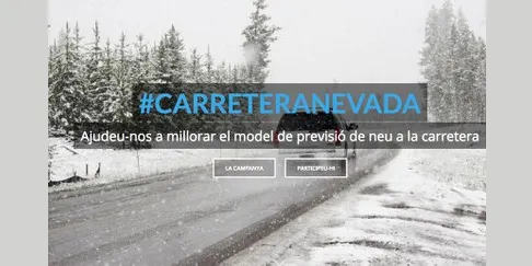 La Universitat Politècnica de Catalunya engega una campanya de seguiment de neu a les carreteres
