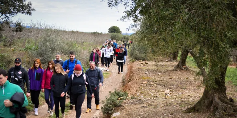 La Caminada Popular de Valls compta amb més de 400 participants