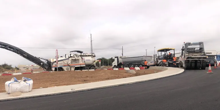 La nova rotonda per connectar la zona nord de Cambrils amb la T-312 estarà enllestida ben aviat