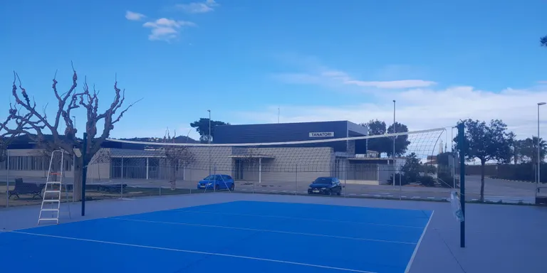 Diumenge s'inaugura la nova pista de voleibol de Pineda