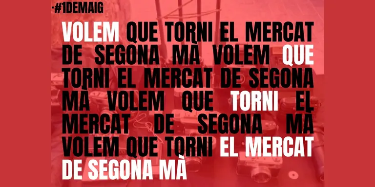Reclamen novament el retorn dels Encants dels Canonges