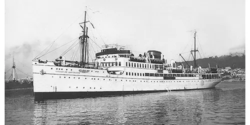 Ràdio Pineda entrevista dimarts a dos testimonis de l'enfonsament del 'Ciudad de Barcelona' ara fa 80 anys, a Malgrat de Mar