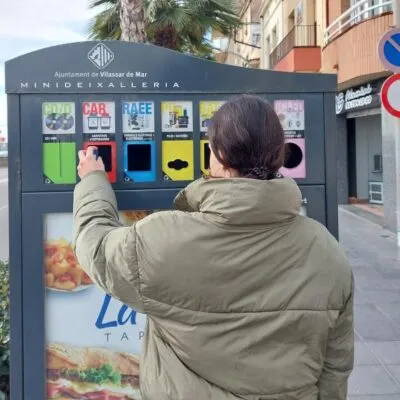 801 quilos de miniresidus reciclats a les minideixalleries urbanes, al 2022