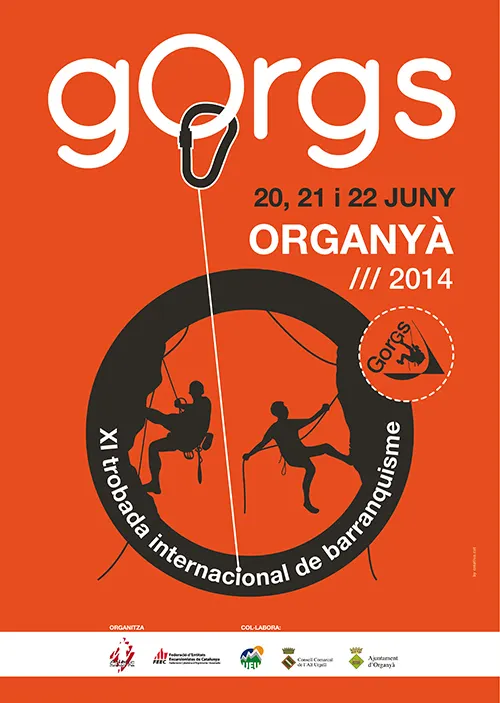 Gorgs 2014 Organyà - Cartell
