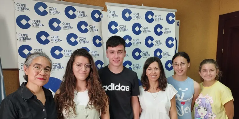 Los alumnos mediadores del IES Virgen de Consolación, en COPE Utrera (98.1FM)