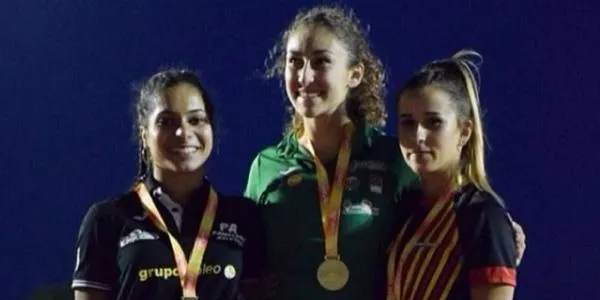 Andrea Trapé aconsegueix la medalla de bronze al Campionat d’Espanya d’Atletisme sub20