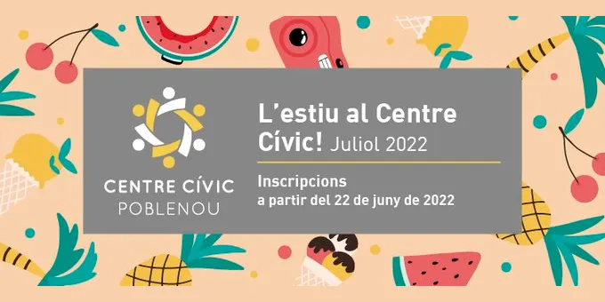 Ja us podeu apuntar a les activitats d'estiu del Centre Cívic