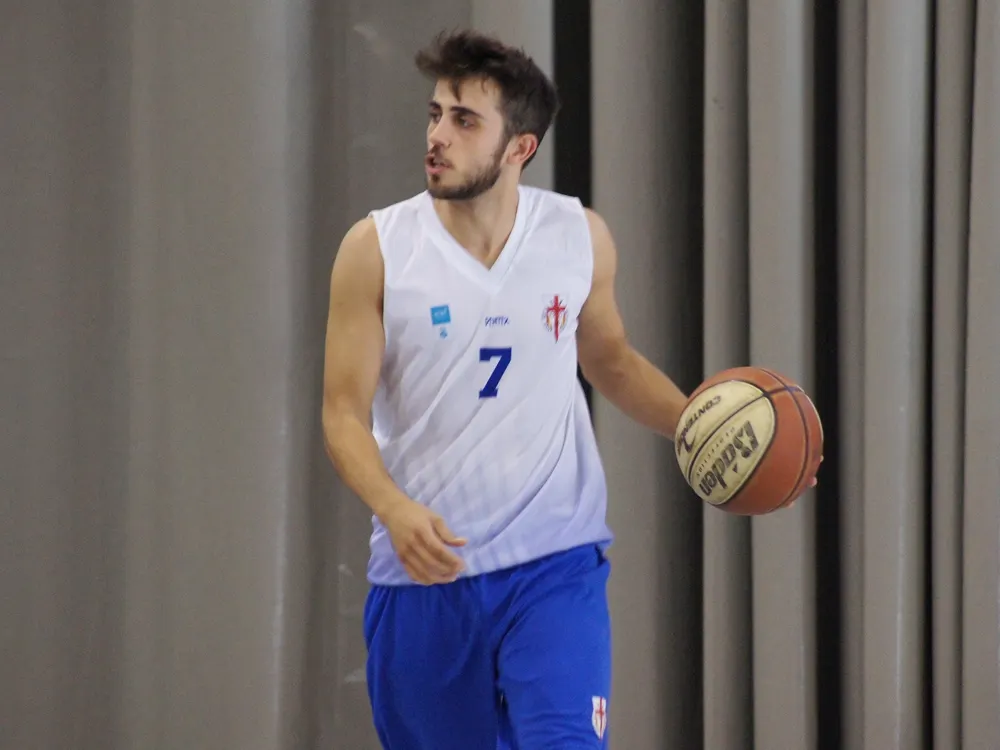 El jugador del CEB masculí Ricard Checa en una imatge d'arxiu