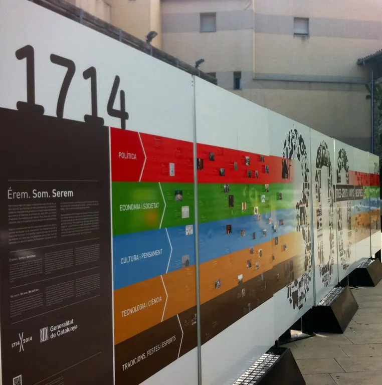 Arriba a la Seu d'Urgell l'exposició '300 anys després. Commemorem el passat, repensem el futur'