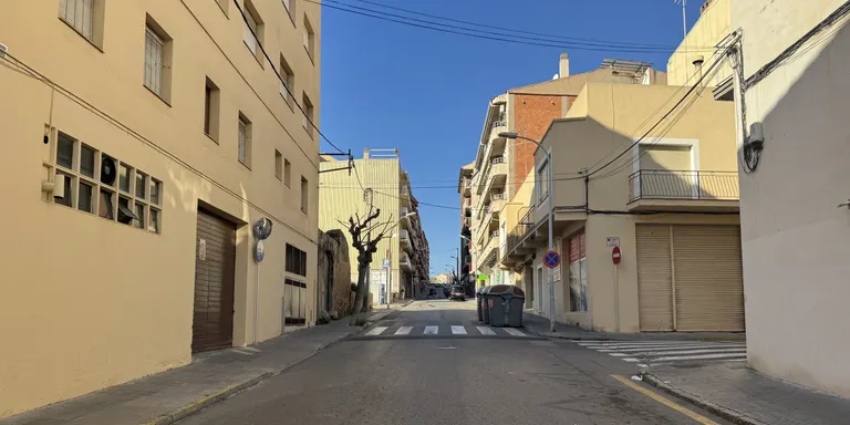 Les obres del carrer Filadors, després de la Festa Major