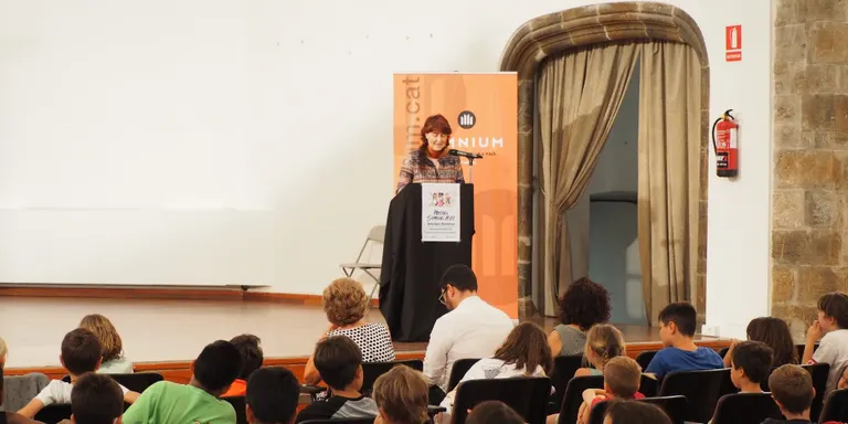 Un centenar d'alumnes de l'Alt Urgell estrenen el nou format de la Mostra Sambori d'Òmnium