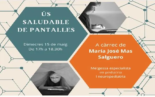 L’ús saludable de les pantalles per part d’infants i joves, a debat aquest dimecres al Museu Etnogràfic d’Altafulla