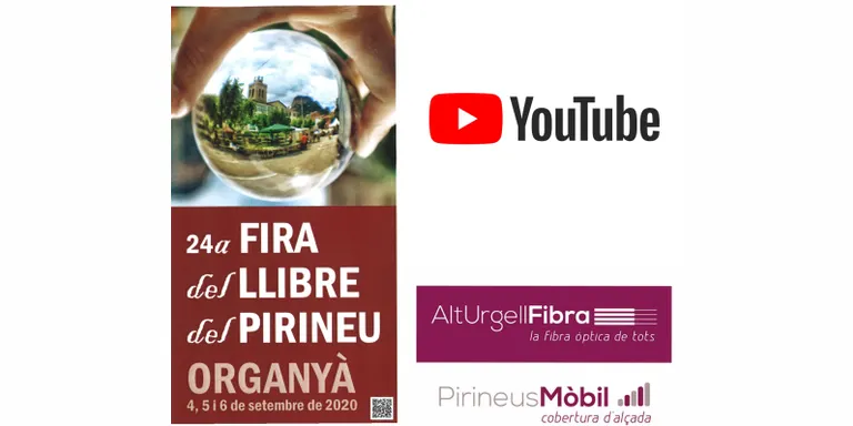 La 24a Fira el Llibre del Pirineu es podrà seguir a través de Youtube