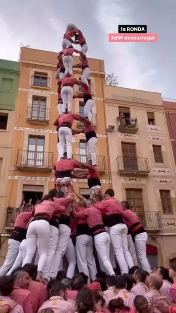 La Colla Vella dona la condició de 9 a la plaça del Fòrum