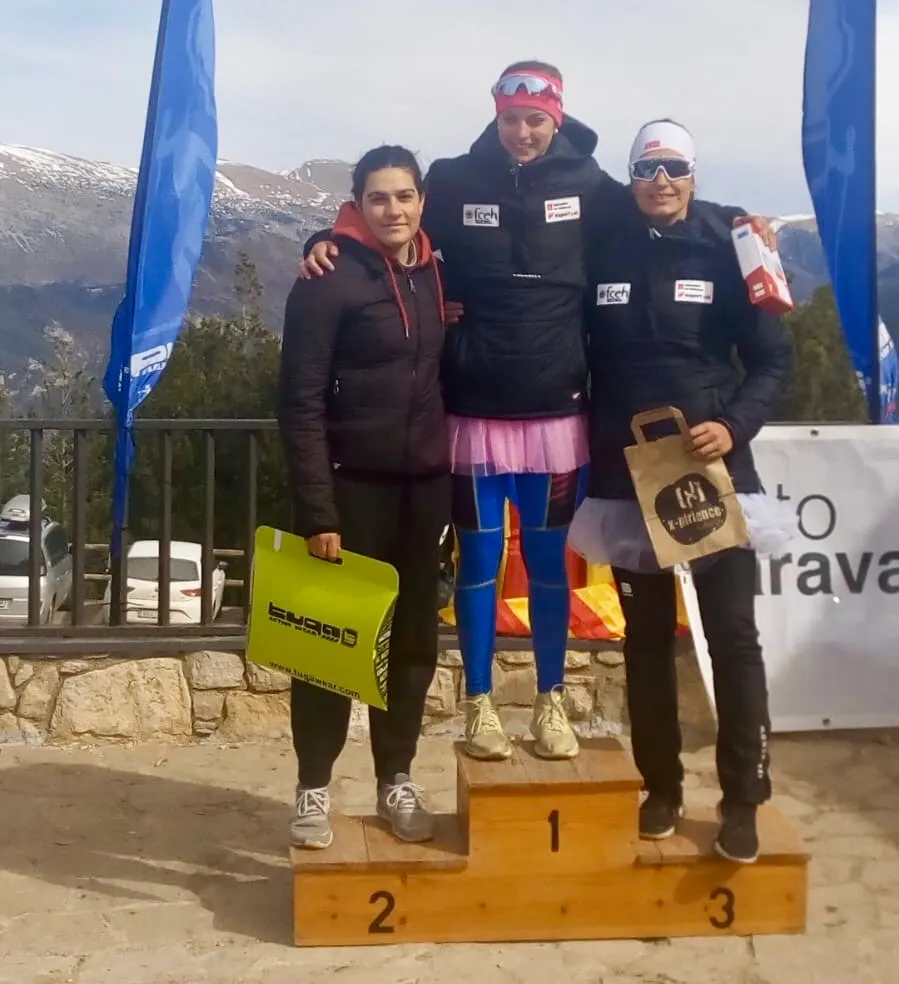 Podi dels 10 km en la categoria femenina (Foto: PEC)