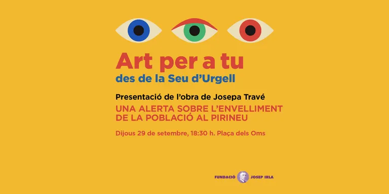 'Art per a tu' arriba a la Seu d'Urgell amb la presentació d'una obra de Josepa Travé