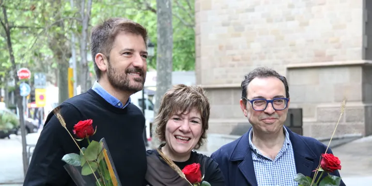 Empar Moliner i Toni Cruanyes en català i Santiago Posteguillo i Ángel Martín en castellà, autors més venuts
