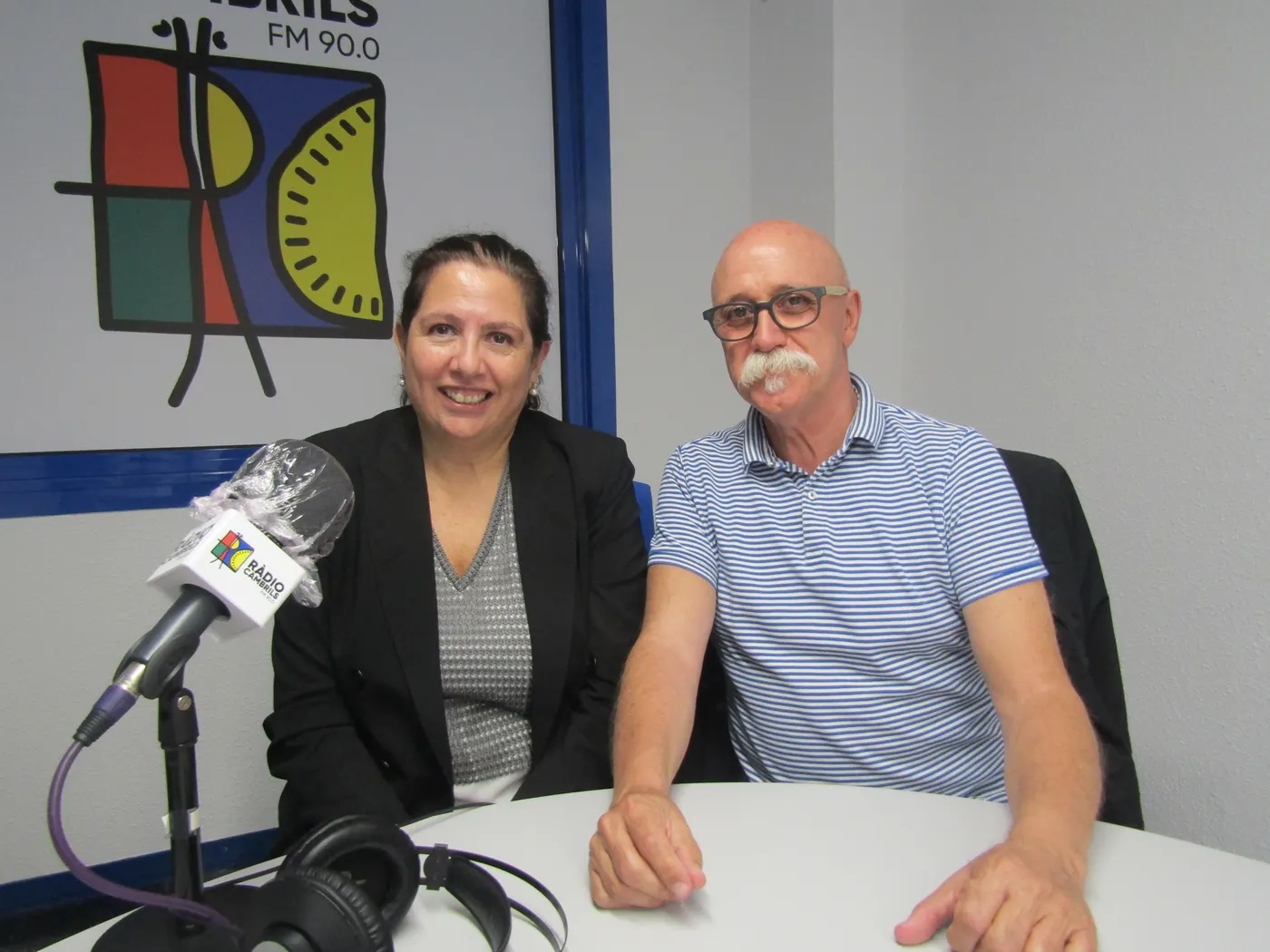 Encarna Orduna i Apel·les Carod: “Tot i que hem millorat, la situació del català en l’àmbit judicial és dolenta”
