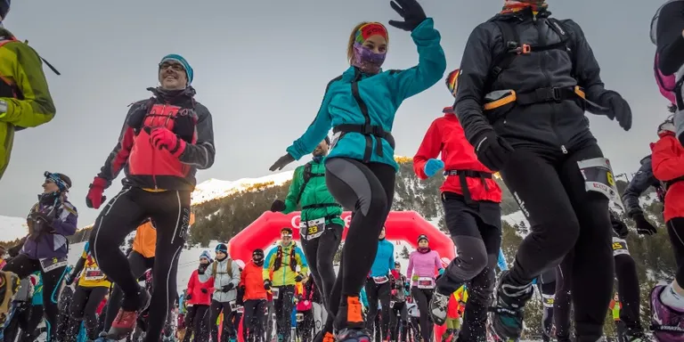 L'empresa pinedenca Grimpada patrocina la cursa 'Polärtic', que es corre sobre neu a la Vall de Núria